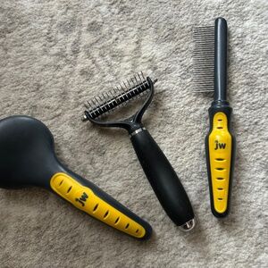 JW Grooming Tools Undercoat Rake Comb Brush